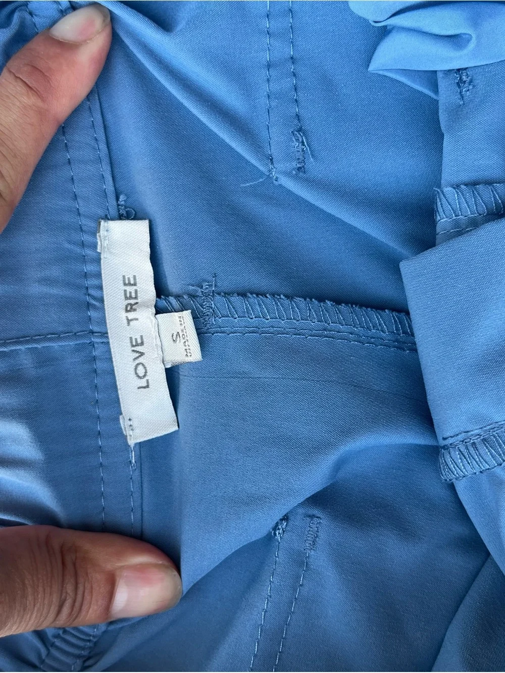 Love Tree Men's Cargo Pants in Slate Blue